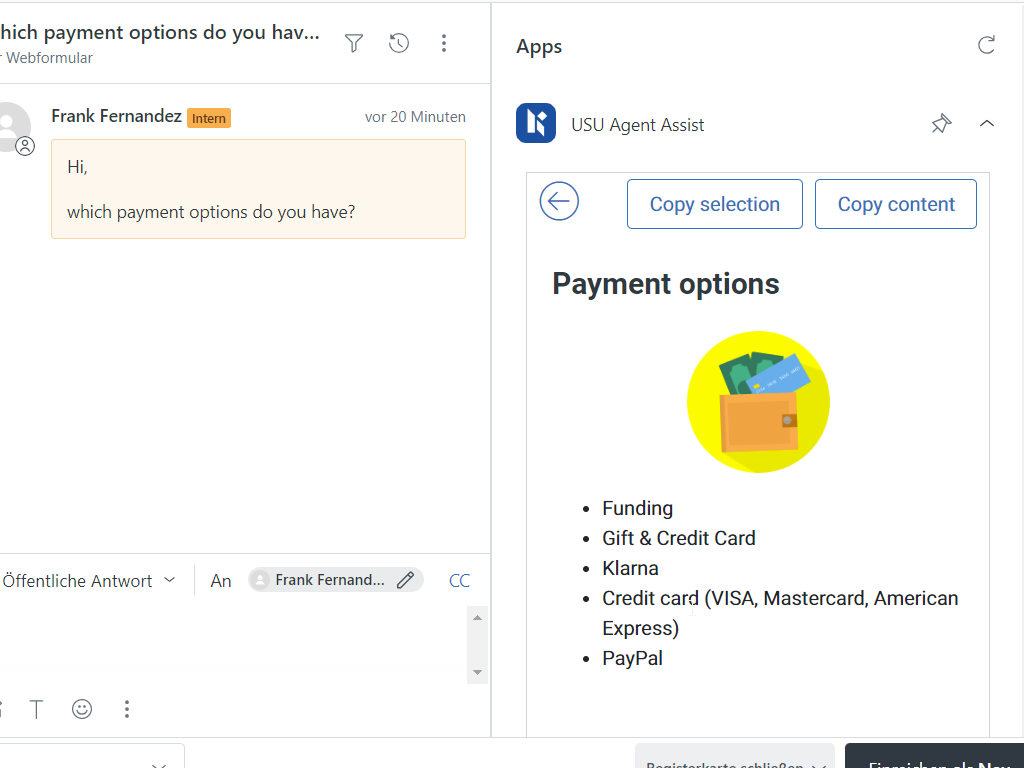 USU Agent Assist thumbnail 2