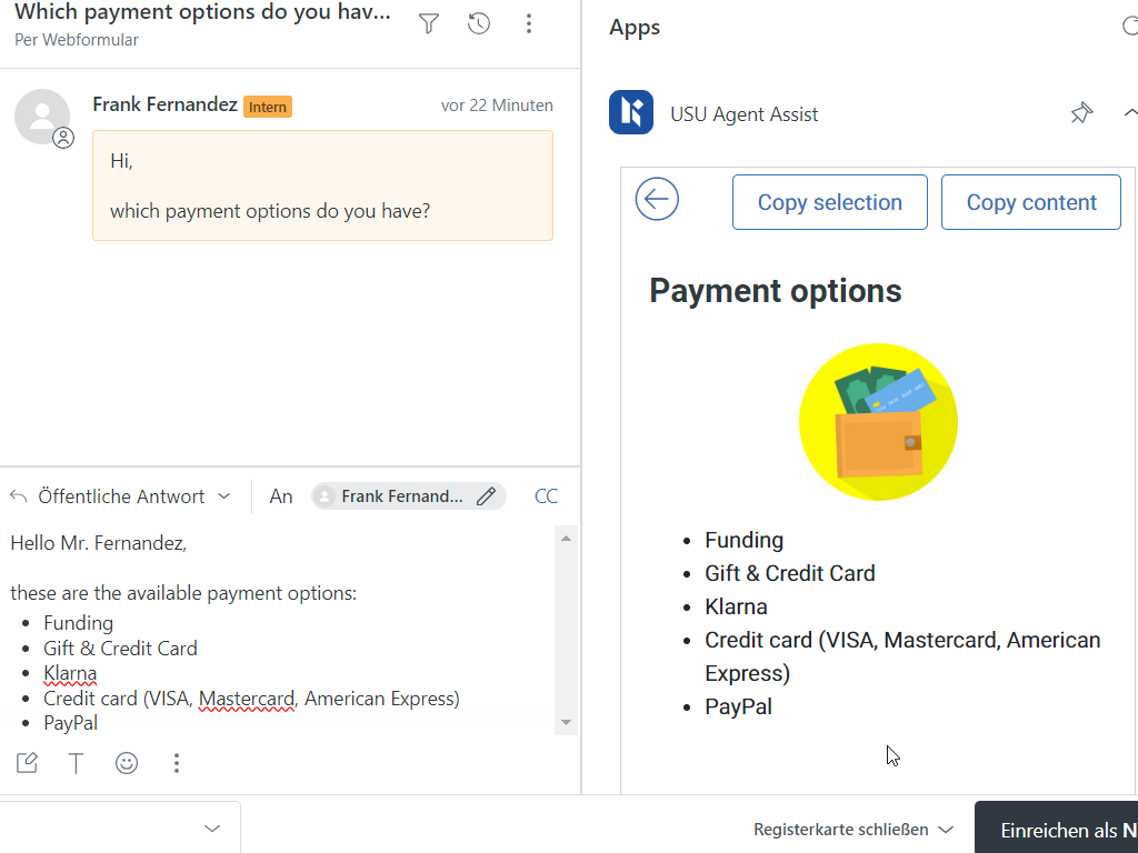 USU Agent Assist thumbnail 3